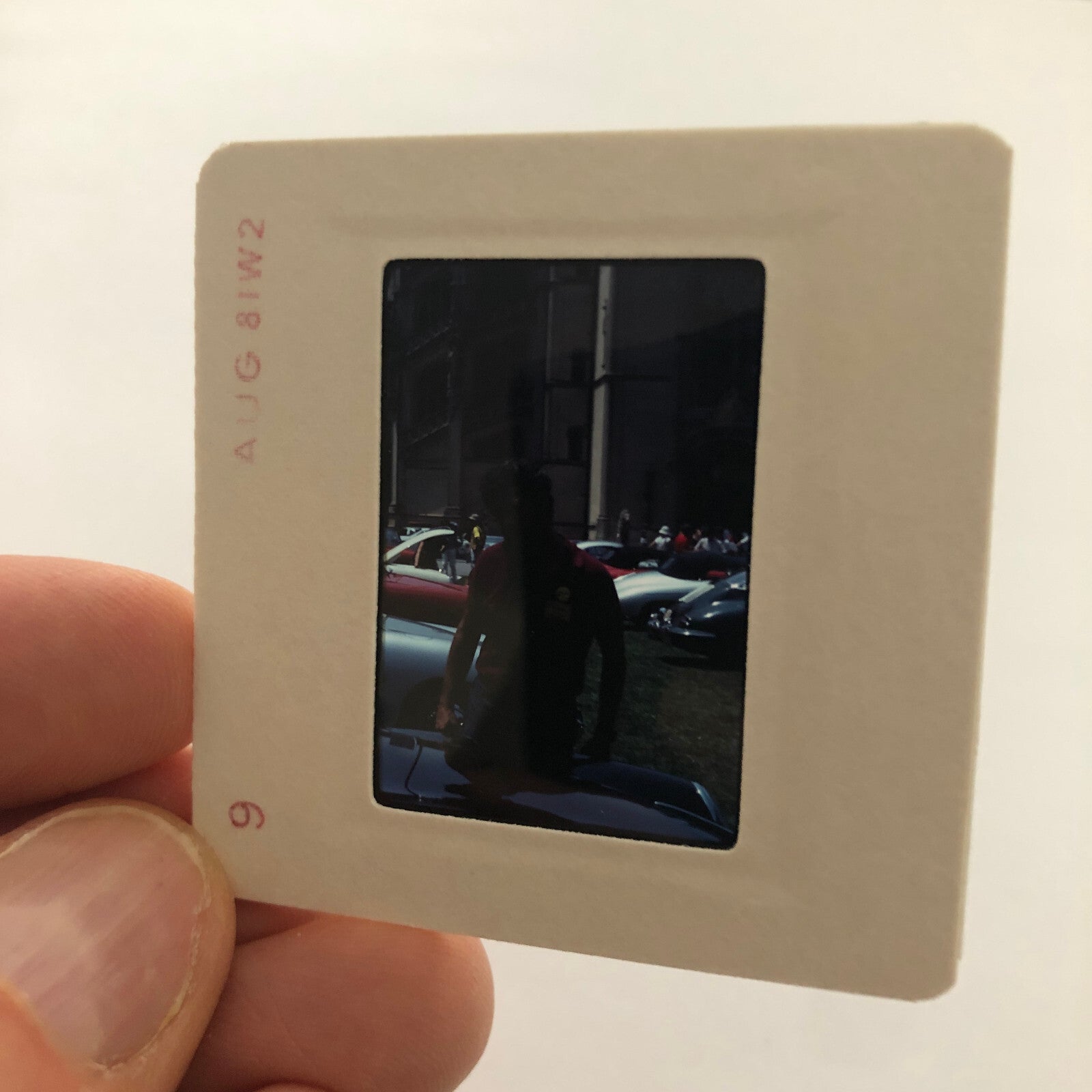 Porsche 356 Car Show 35mm Photo Slide Vintage 1981