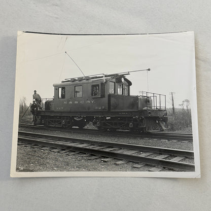 Montreal and Southern Counties Railway Train M&SCRY Vintage Photo Photograph