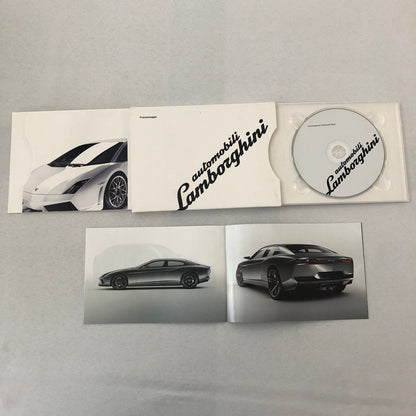 Lamborghini Press Kit Brochure with CD Estoque Concept Gallardo Murcielago