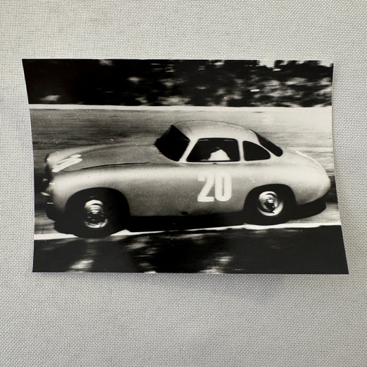 Mercedes Benz 300 SL Racing Car Photo Photograph Hermann Lang 1952