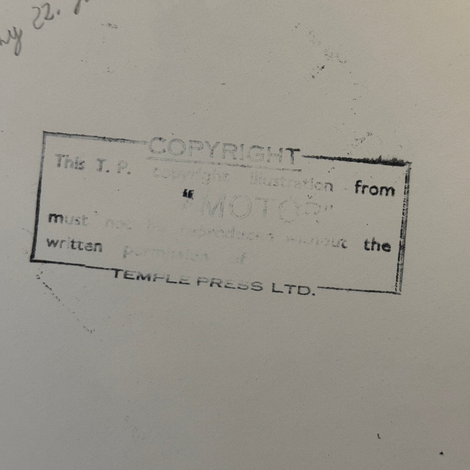 1922 Tourist Trophy TT Race Racing Photo Photograph Vintage WD Hawkes Bentley