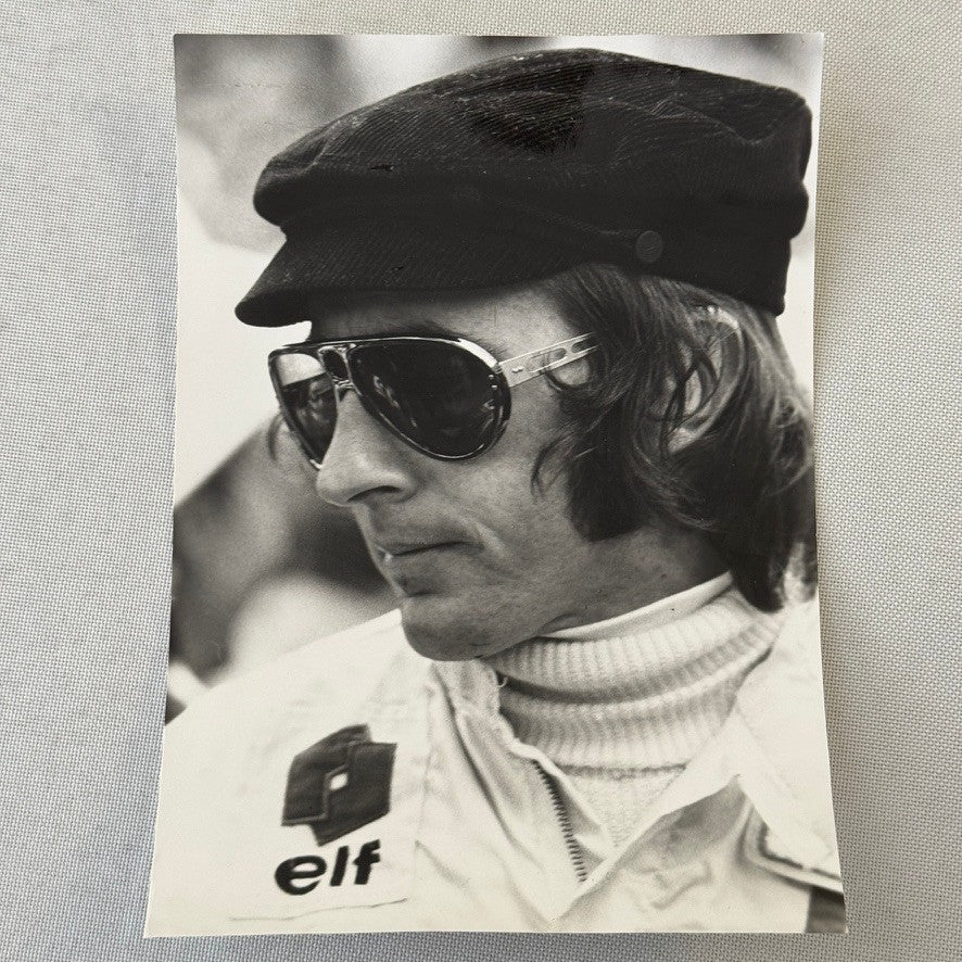 Vintage Racing Photo Jackie Stewart 1971 Monaco Grand Prix Race Jutta Fausel