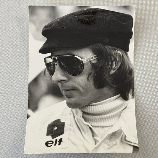 Vintage Racing Photo Jackie Stewart 1971 Monaco Grand Prix Race Jutta Fausel