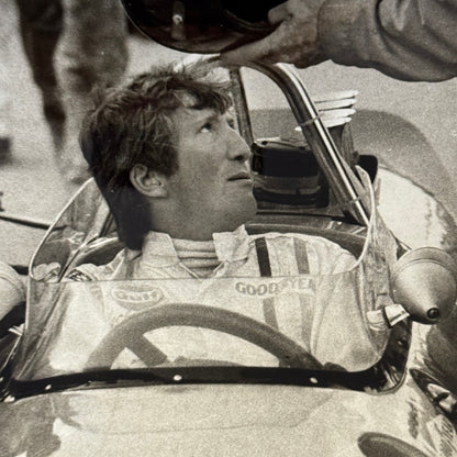 Vintage Racing Photo 1968 Jochen Rindt Racing Driver Motorsport