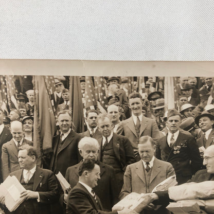 Press Photo Photograph Veterans Demonstration on Congress For Bonus Pay 1932