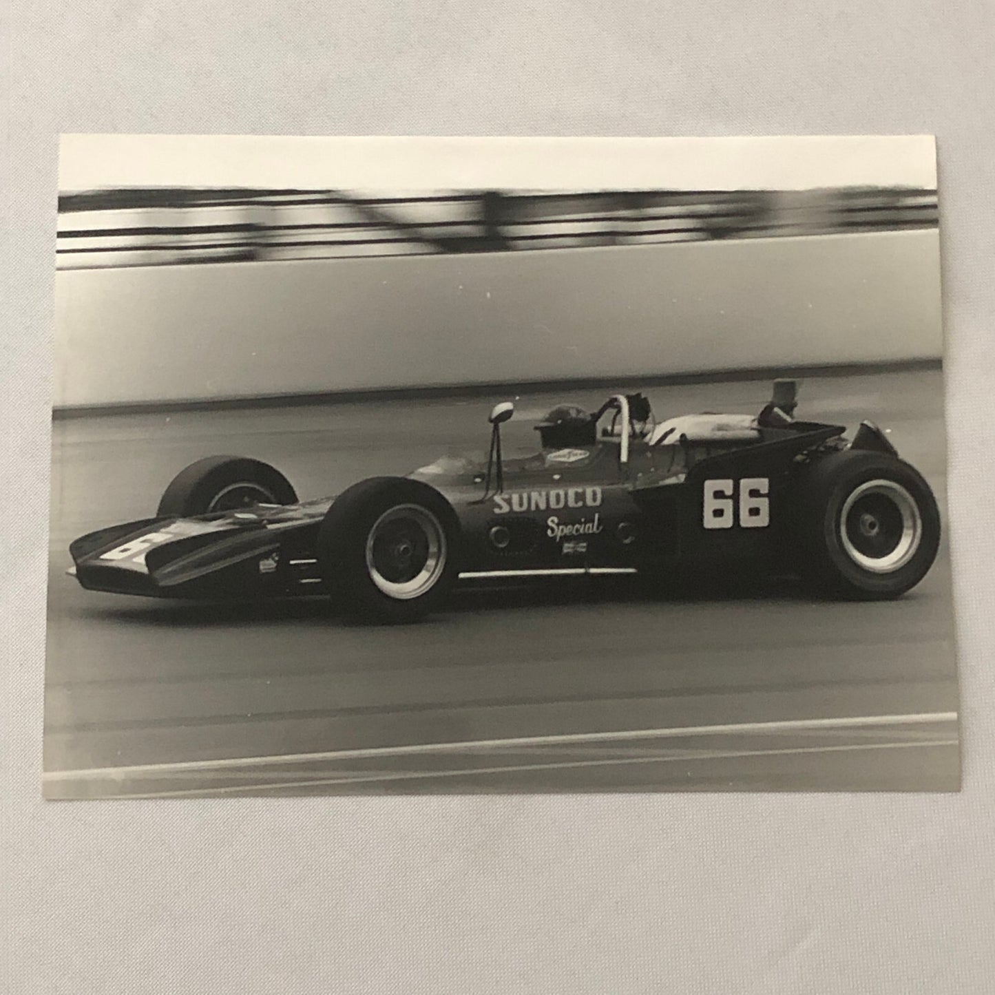 Vintage Indianapolis Indy Racing Car Photo Mark Donohue 1972 DPPI Press Photo