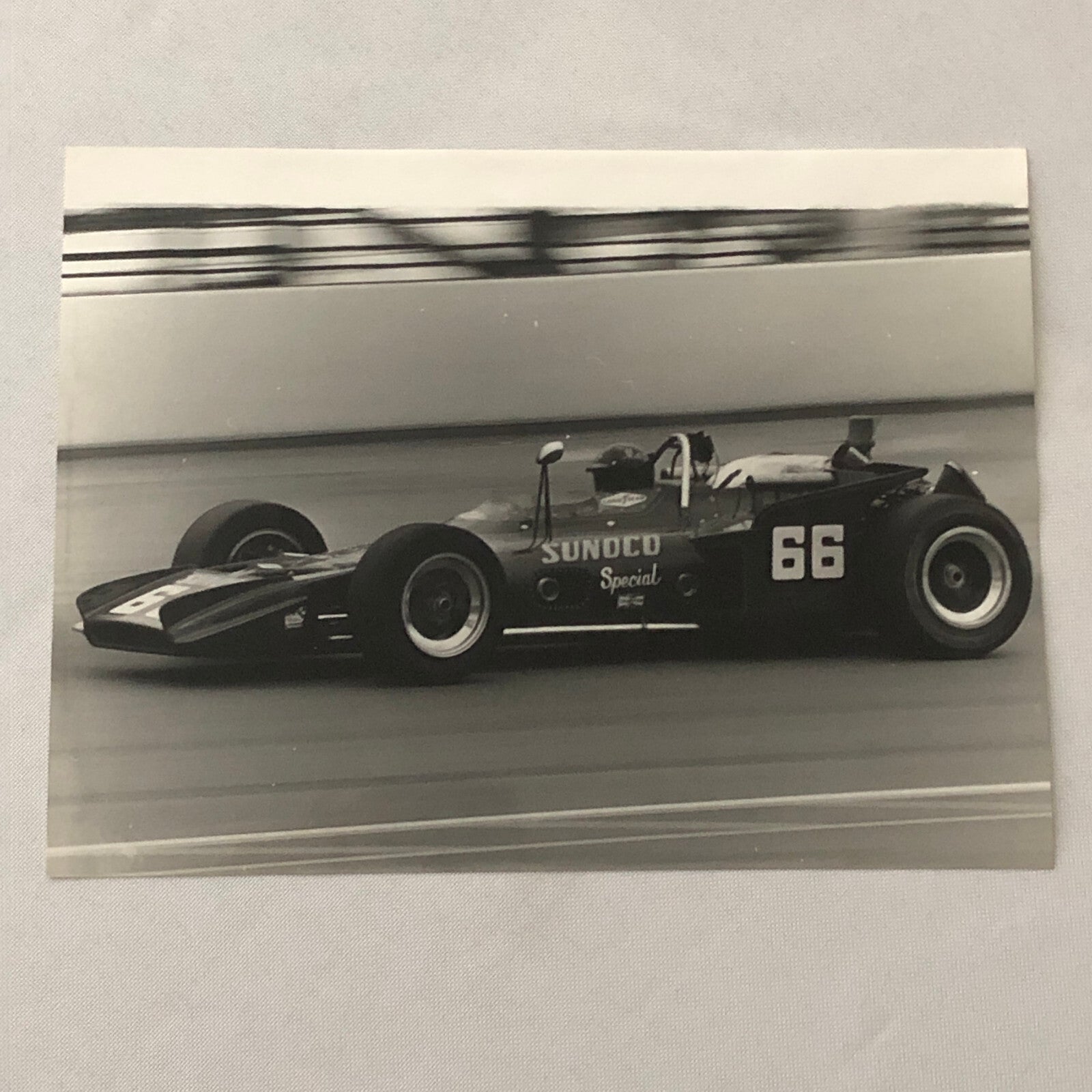 Vintage Indianapolis Indy Racing Car Photo Mark Donohue 1972 DPPI Press Photo