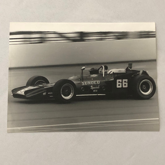 Vintage Indianapolis Indy Racing Car Photo Mark Donohue 1972 DPPI Press Photo