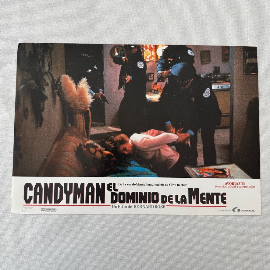 Vintage Movie Lobby Card Candy Man El Dominio De La Mente French Film