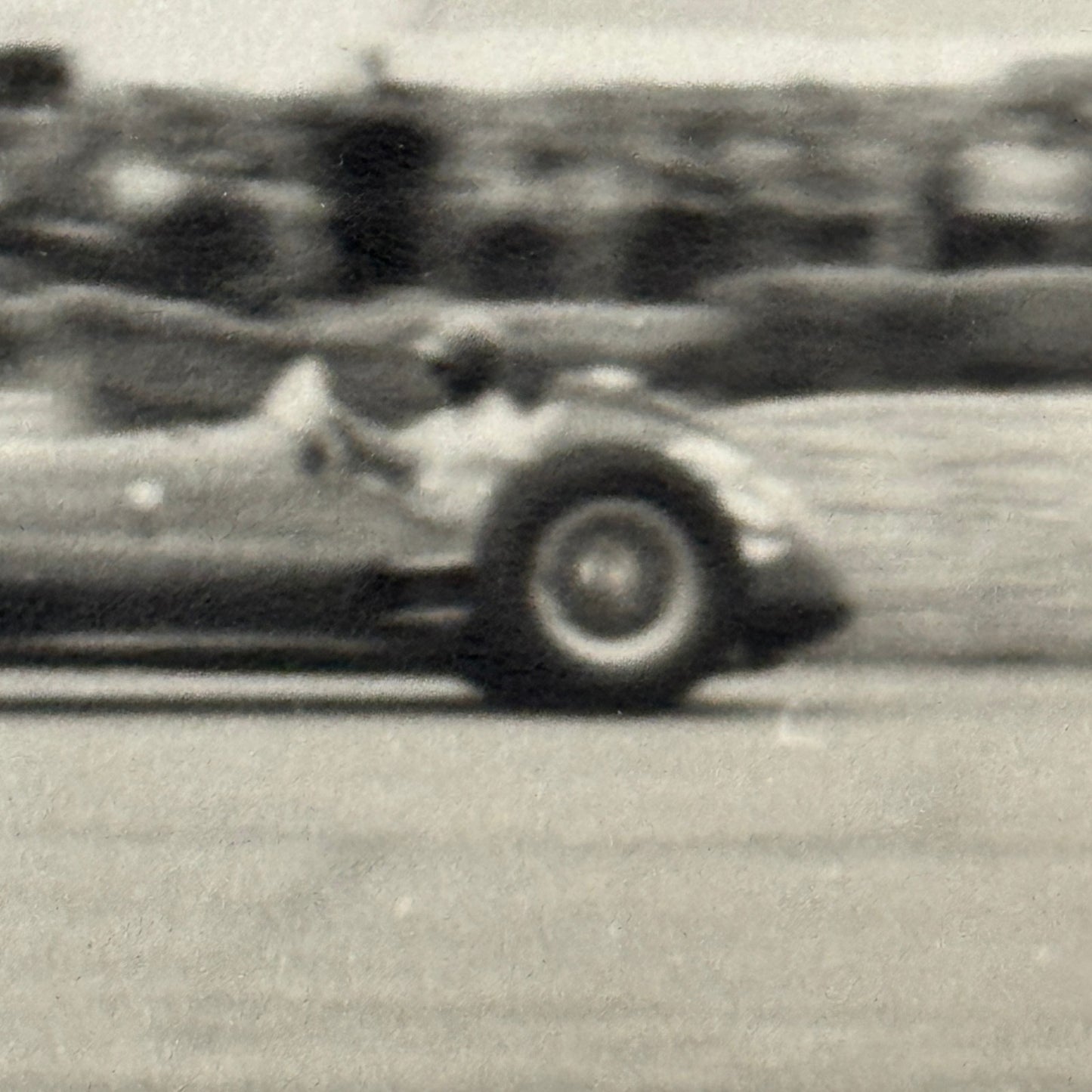 Vintage Racing Photo Peter Collins Goodwood 1955 Motorsport Photograph