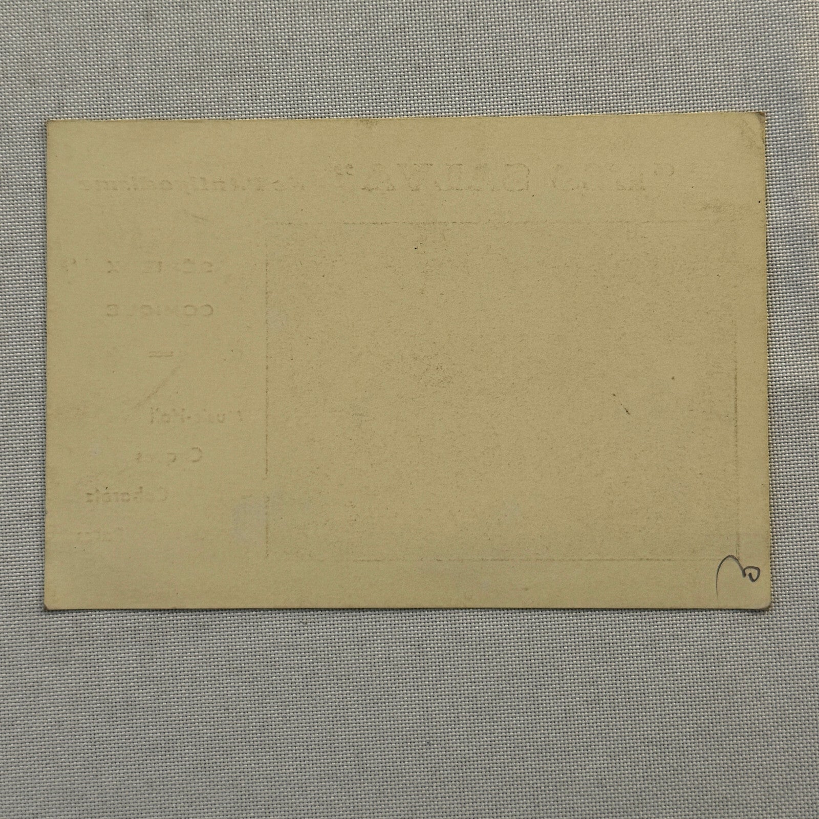 Vintage Circus Musical Comedy Balancing Act Postcard Post Card Les Salva French