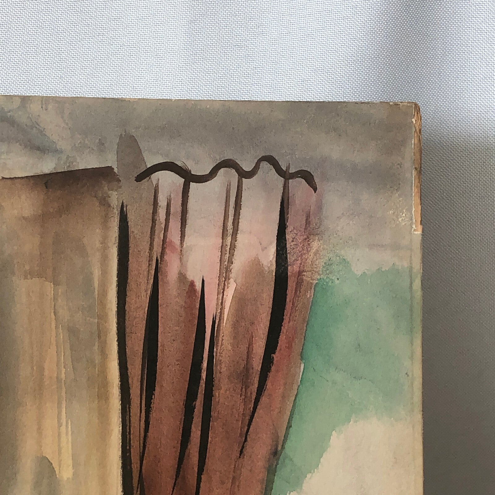 Vintage Painting Arthur E Sudler Woman on Chair Original Art Artwork