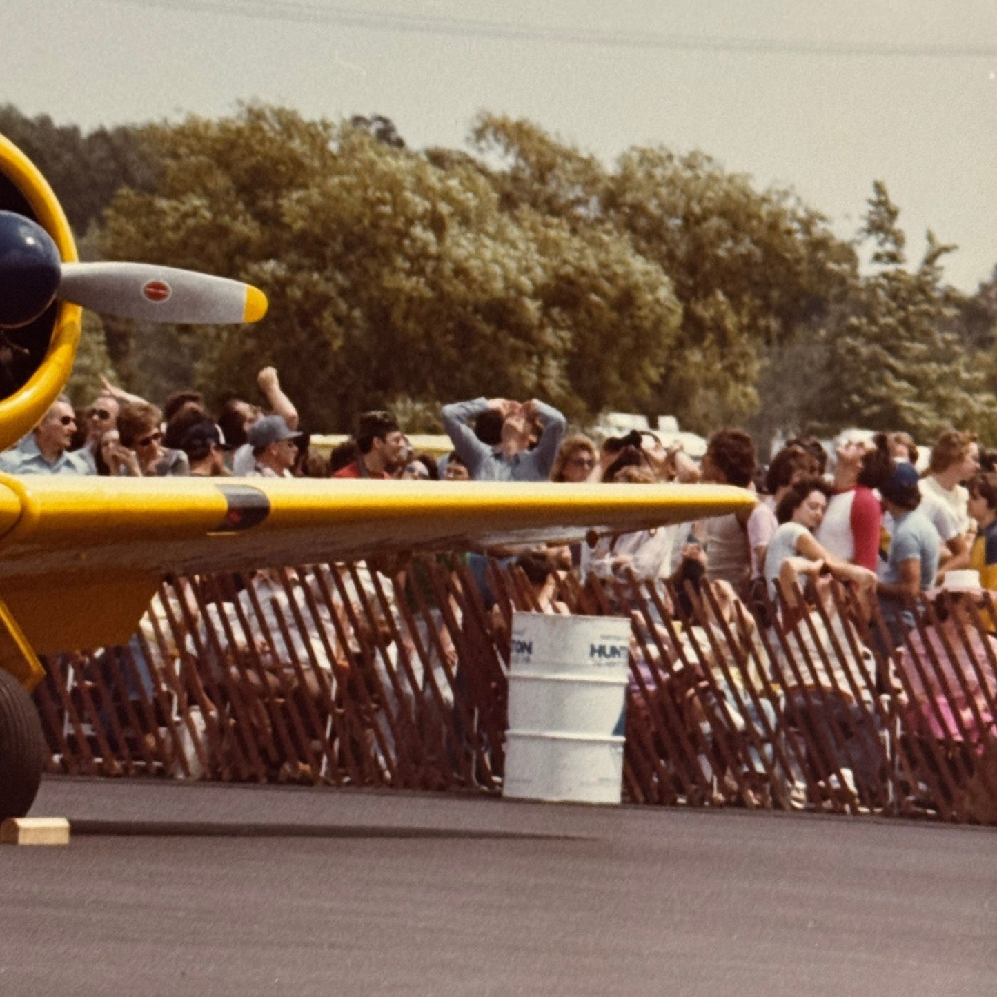 Vintage US Navy Aircraft Airshow Photo Large Format Aviation Photograph Military
