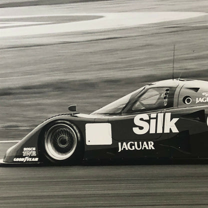 Vintage Jaguar Silk Cut XJR-12 Racing Car Photo Photograph Jaguar XJR 12