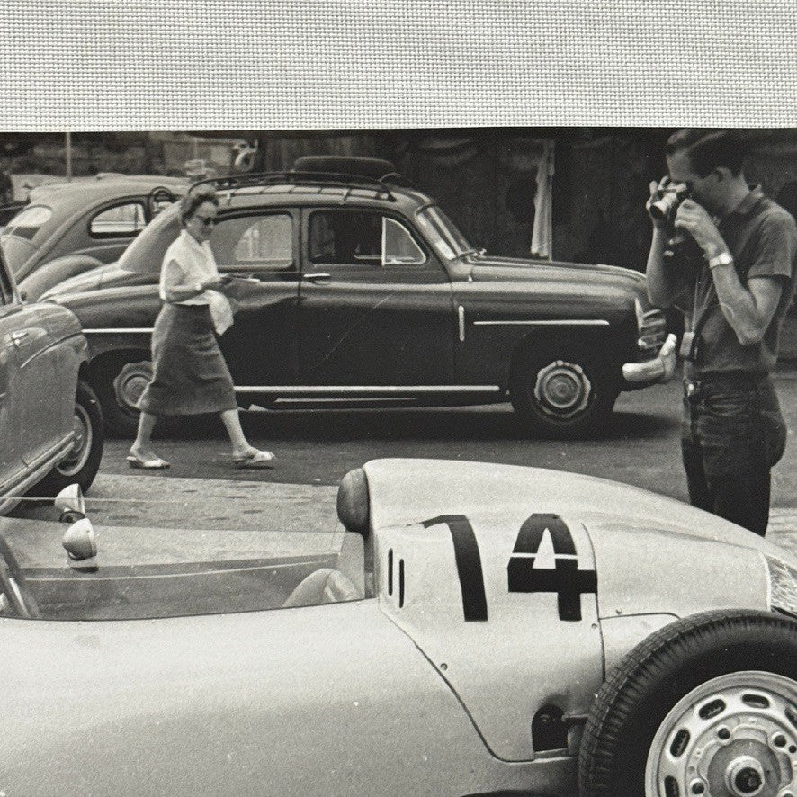 Porsche F2 Avus 1959 Racing Photo Photograph Vintage Image Modern Print