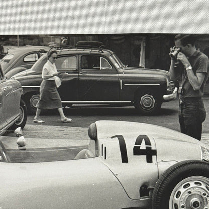 Porsche F2 Avus 1959 Racing Photo Photograph Vintage Image Modern Print