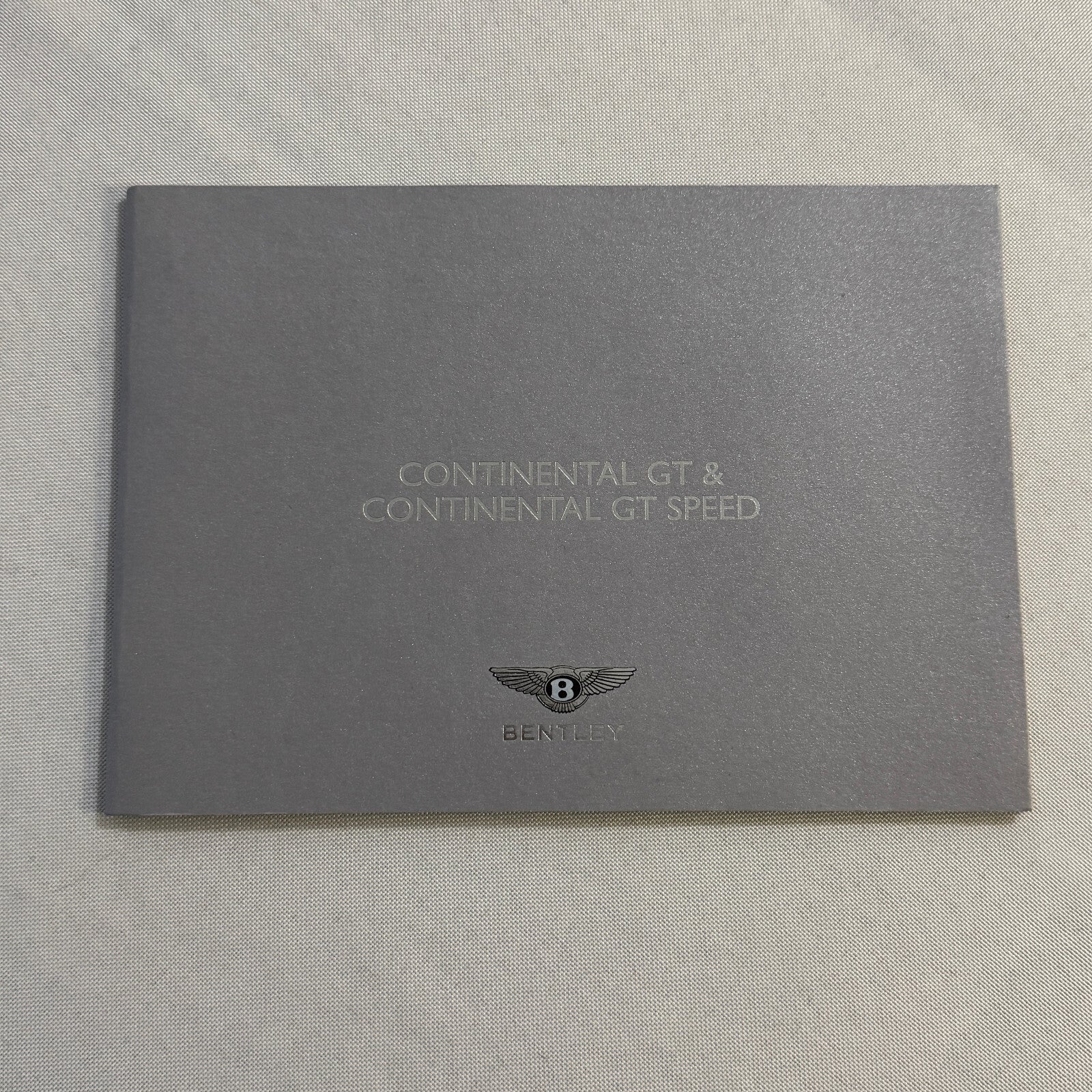 Bentley Contintental GT and GT Speed Press Kit Brochure with CD 2007 2008