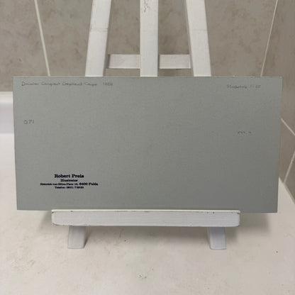 1956 Daimler Conquest Drophead Automobile Illustration Art Drawing Hand Drawn