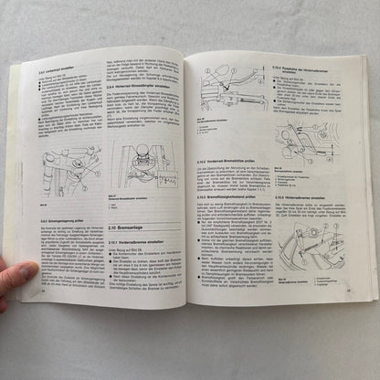 1980 Yamaha RD250LC RD350LC Motorcycle Bike Repair Manual Book GERMAN