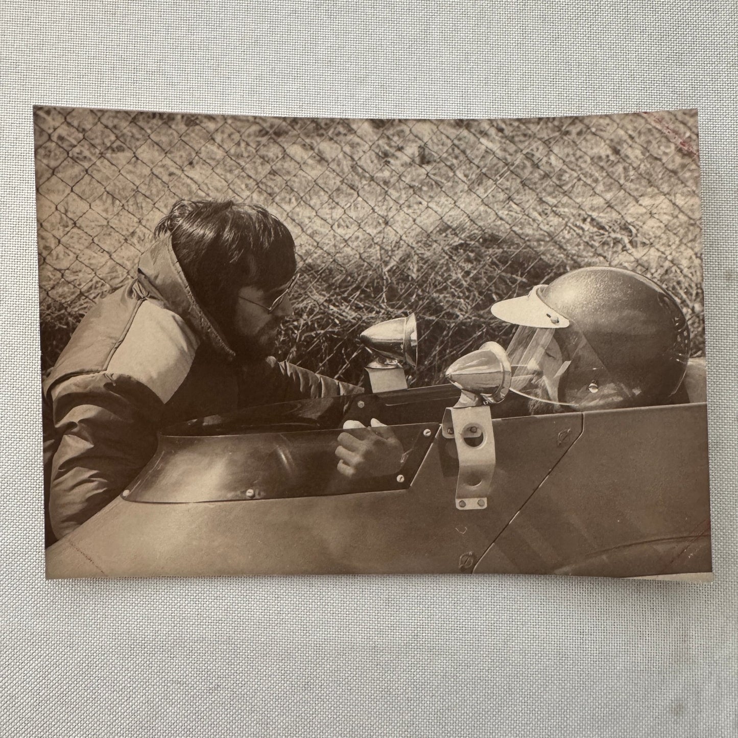Vintage Car Racing Photo Circuit Mont Tremblant Quebec Photograph