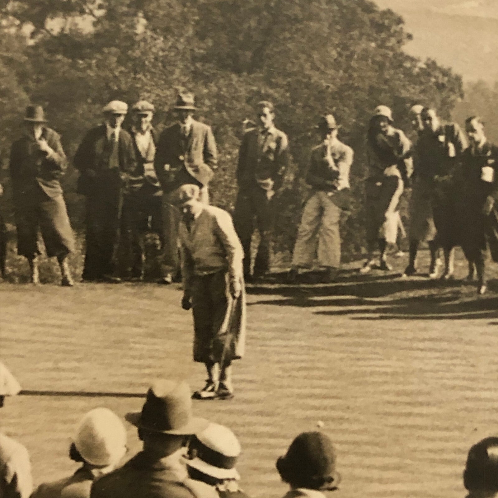 Press Photo Photograph Golf Golfer Tournament Moor Park 1932 Alf Padgham Perry