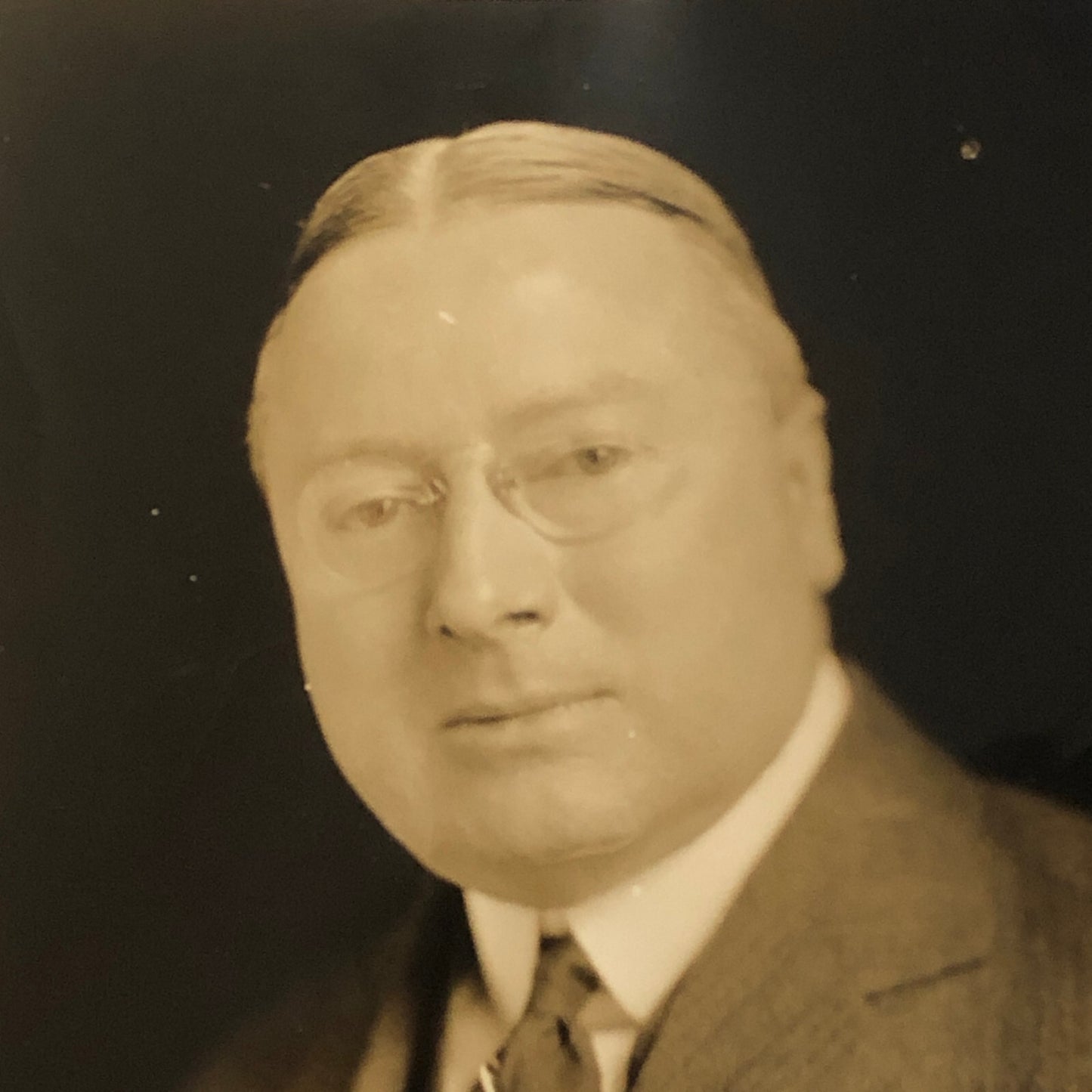 Press Photo Photograph President of American Institute of Architects 1926 News