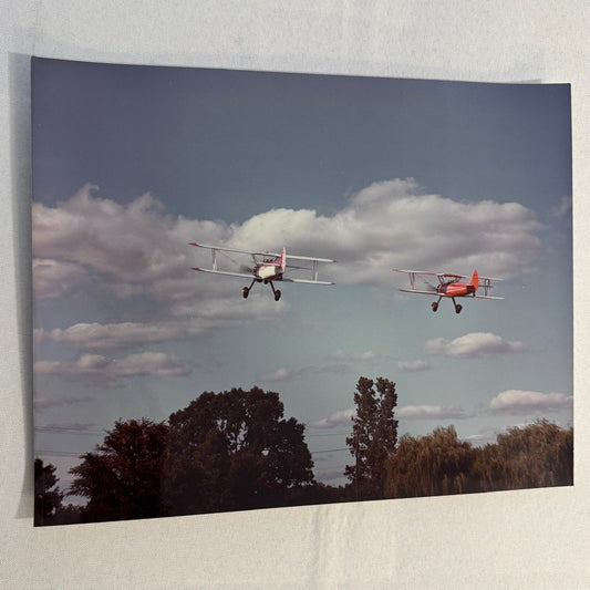 Vintage Aircraft Airshow Photo Large Aviation Photograph Aviation 1970s 1980s