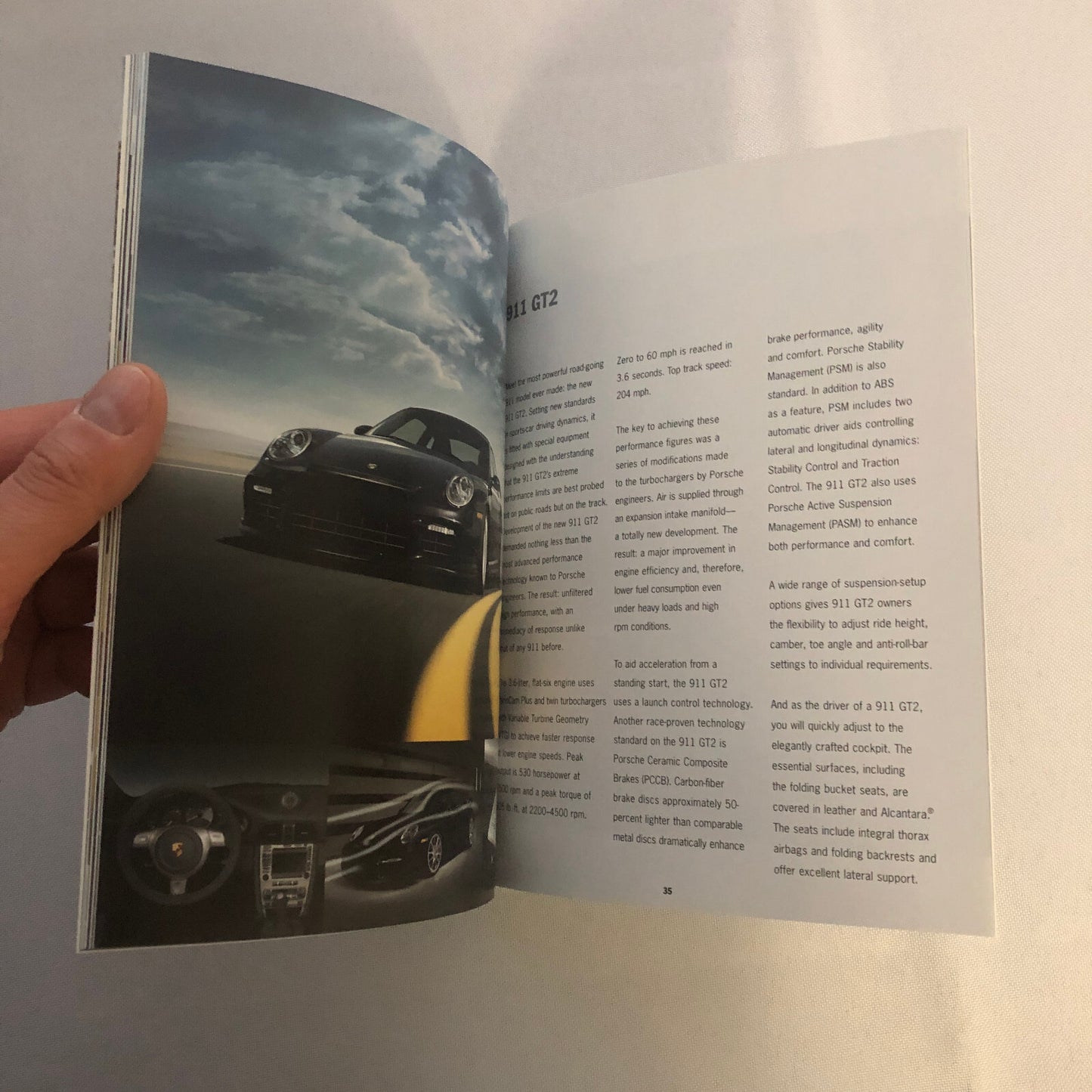 2008 Porsche Sales Brochure Catalog 911 GT3 RS Carrera Cayenne Boxster Cayman +