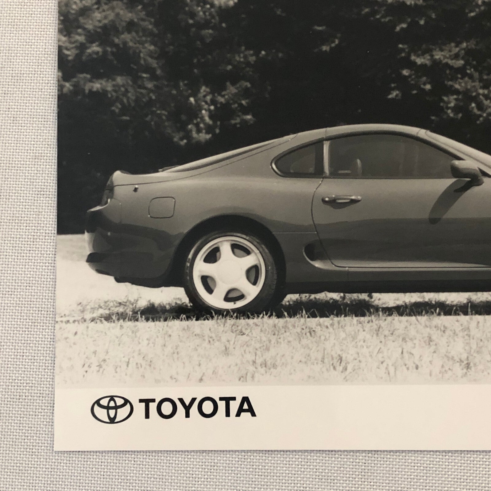 Toyota Supra Twin Turbo Factory Press Photo Photograph Print