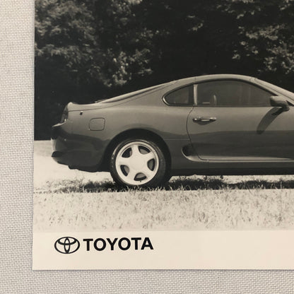 Toyota Supra Twin Turbo Factory Press Photo Photograph Print