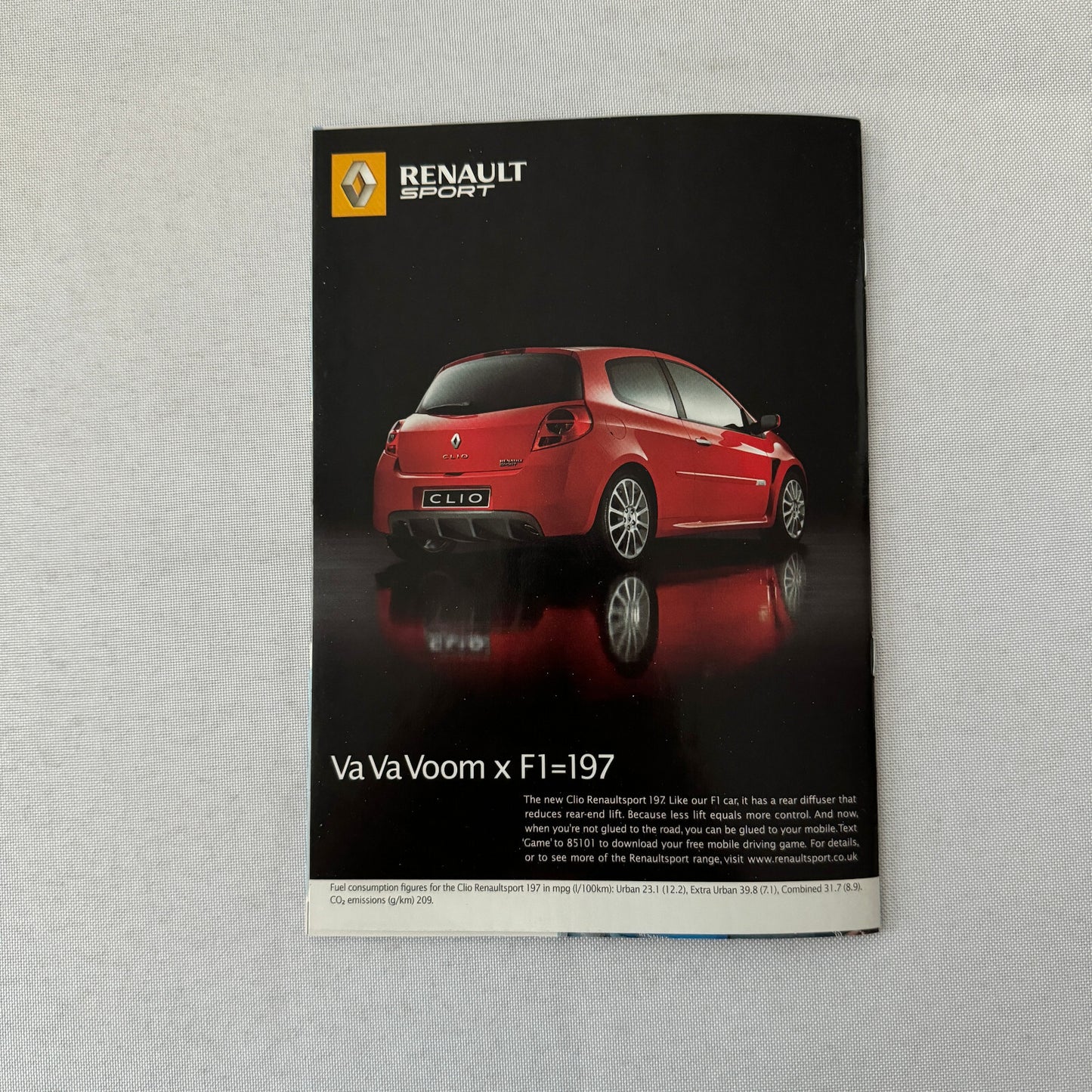 2007 Renault World Series Racing Guide Brochure Autosport