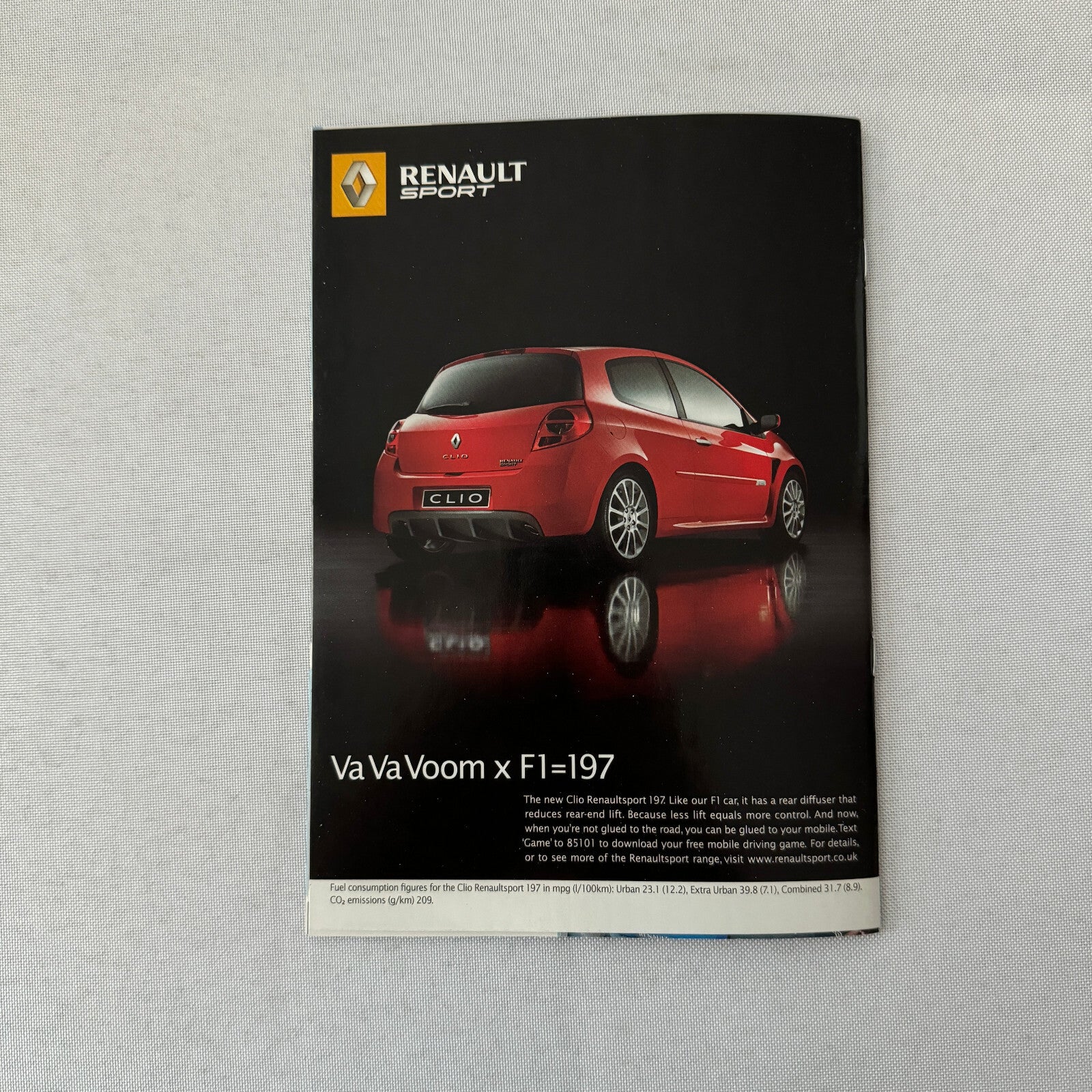 2007 Renault World Series Racing Guide Brochure Autosport