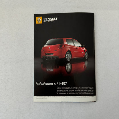 2007 Renault World Series Racing Guide Brochure Autosport