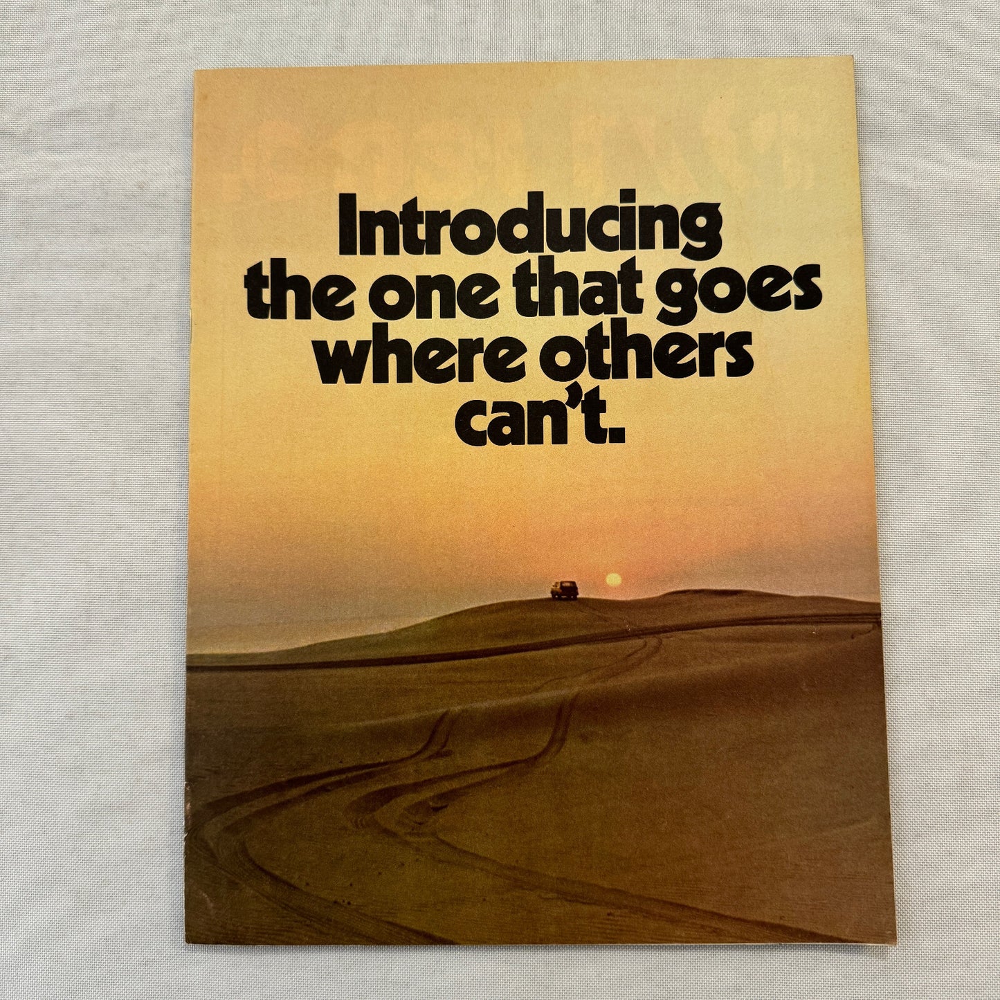 1971 Jeep Sales Brochure Catalog Universal Wagoneer Gladiator Jeepster Commando