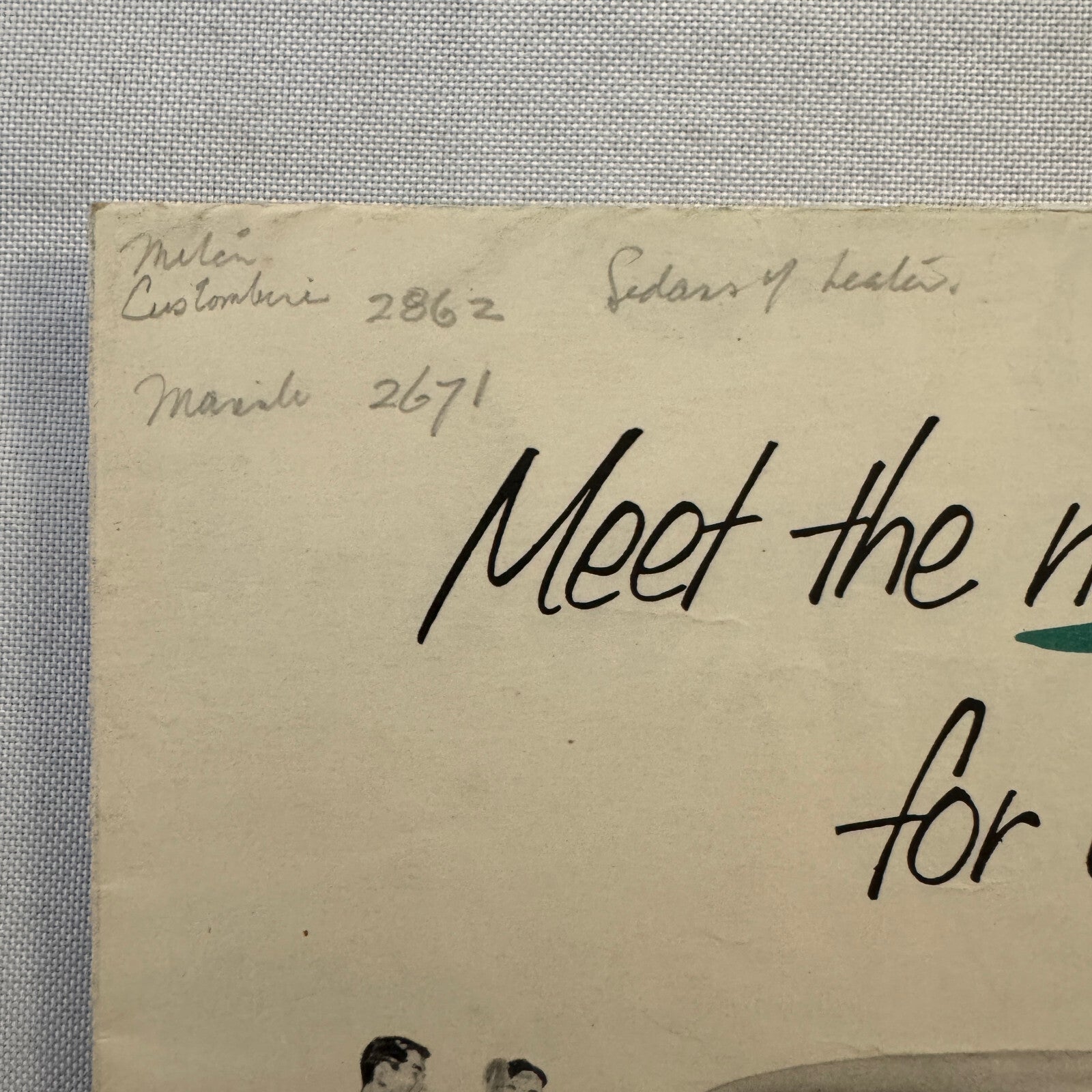 1952 Mercury Car Sales Brochure Catalog Mercury Monterey Convertible Coupe