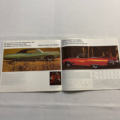 1968 Buick Sales Brochure Catalog GS400 GS350 Skylark Wildcat Electra Riviera +