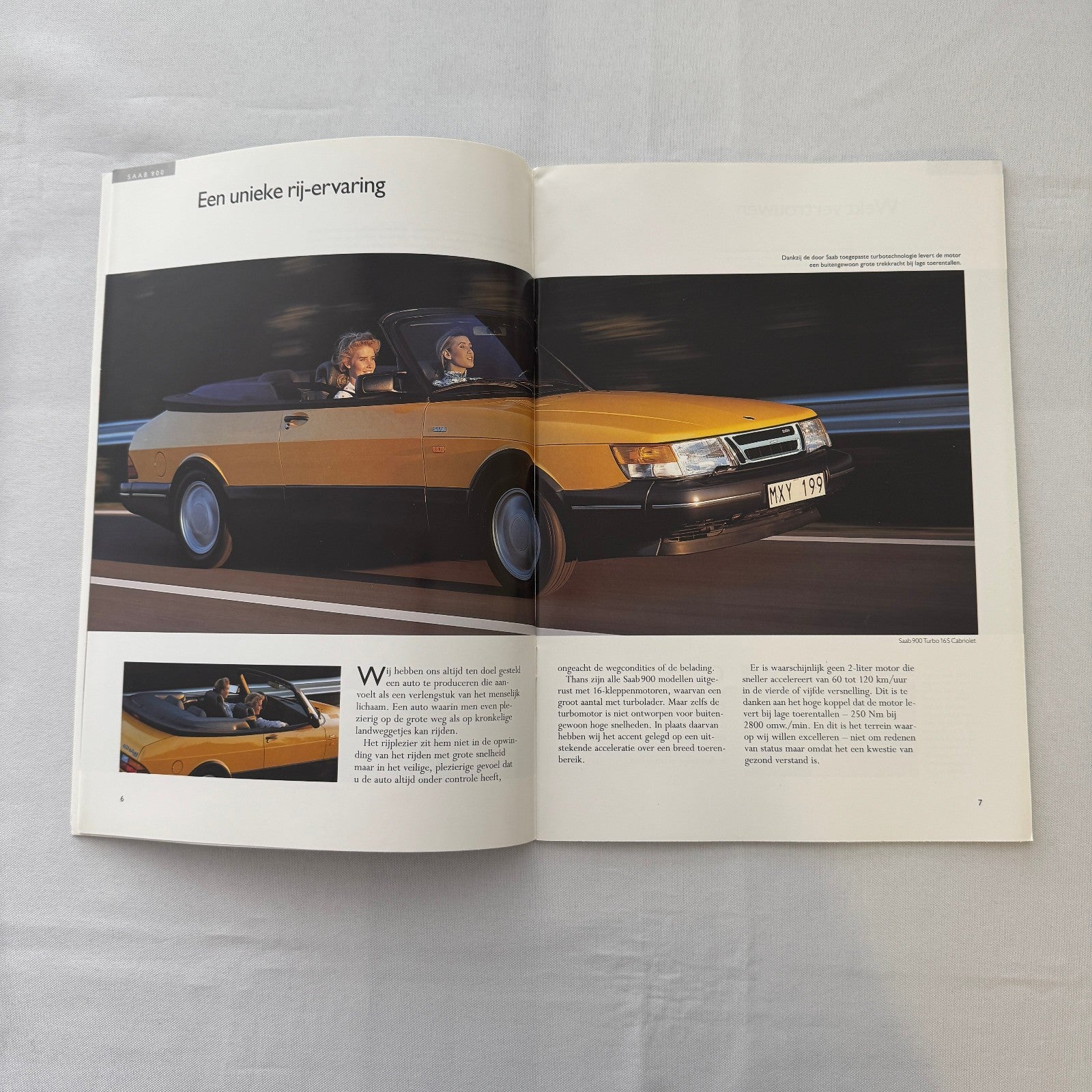 1992 Saab 900 Car Sales Brochure Catalog 900i 900 Cabriolet 900 Turbo DUTCH