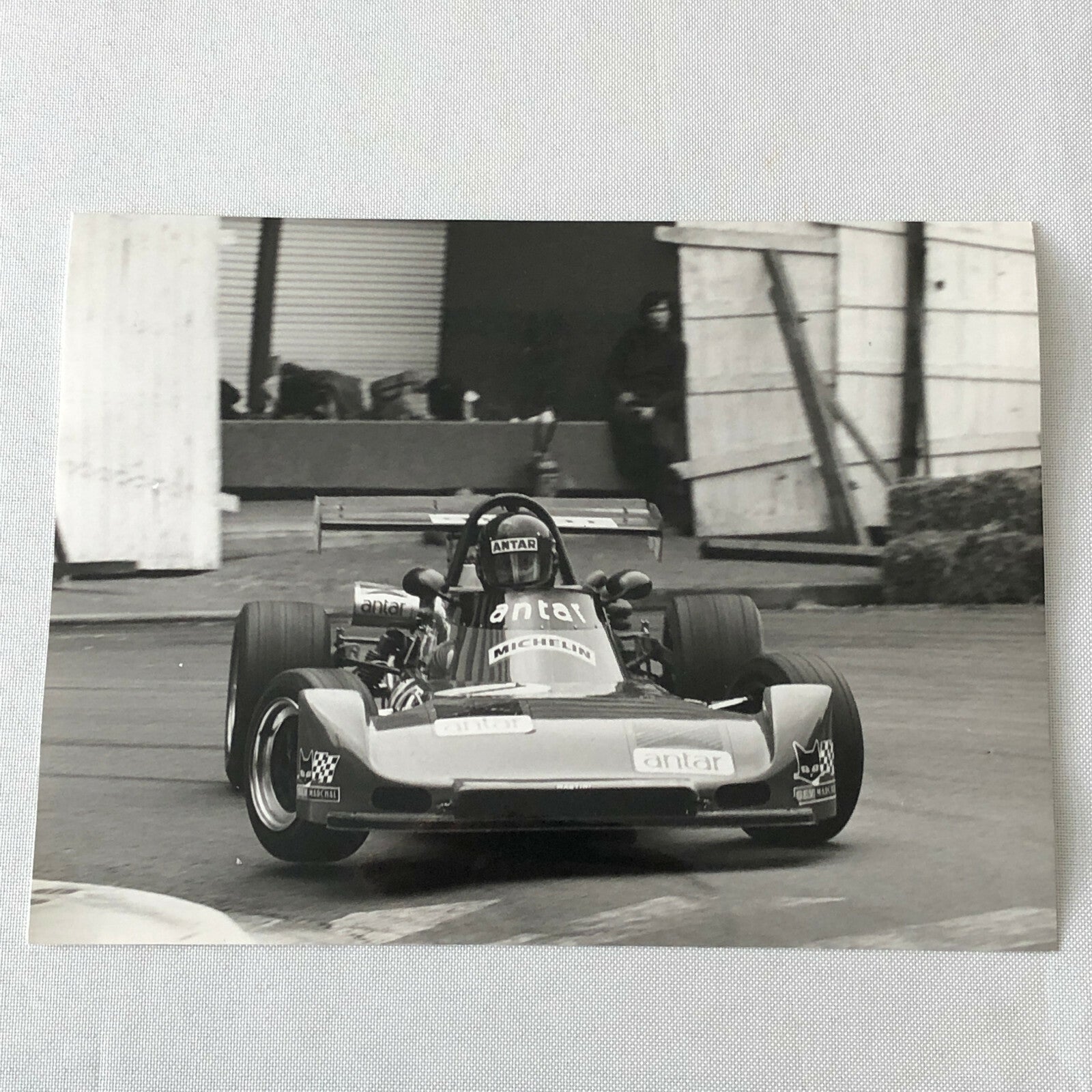 Vintage 1975 Formula 2 F2 Racing Photo Photograph Pau Grand Prix Driver Car