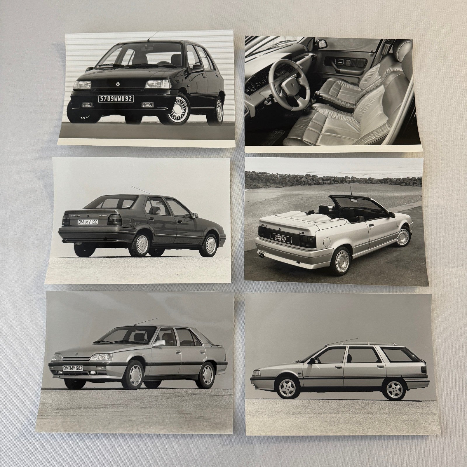 1992 Renault Press Kit Renault Alpine A610 Clio Espace Rapid 5 19 25 GERMAN