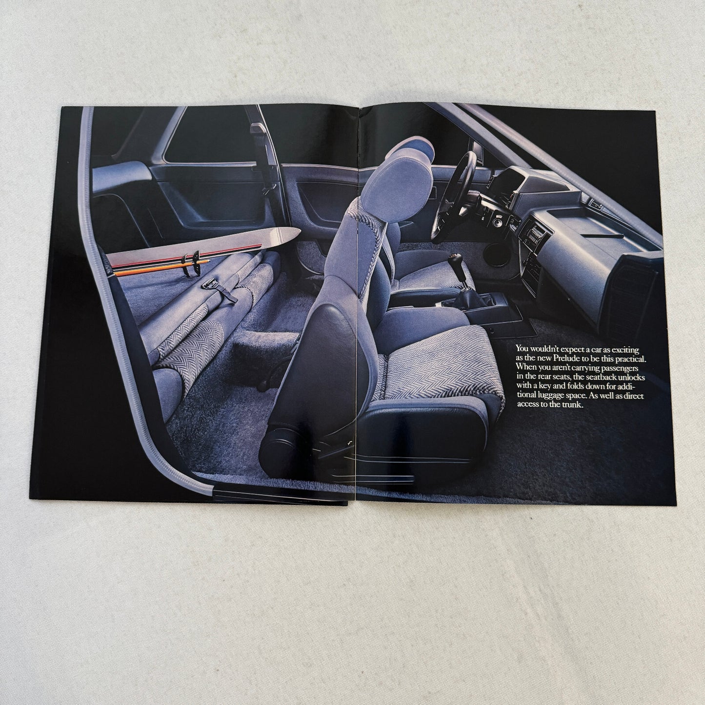 1983 Honda Prelude Car Sales Brochure Catalog Advertising