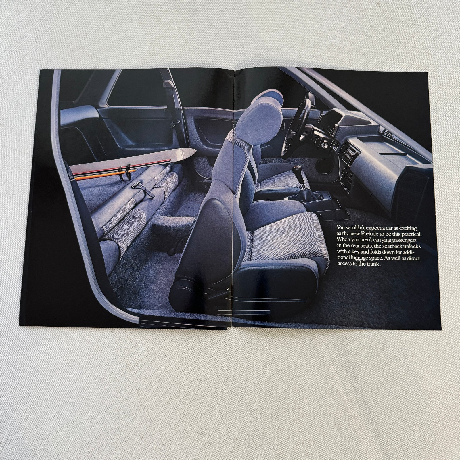 1983 Honda Prelude Car Sales Brochure Catalog Advertising