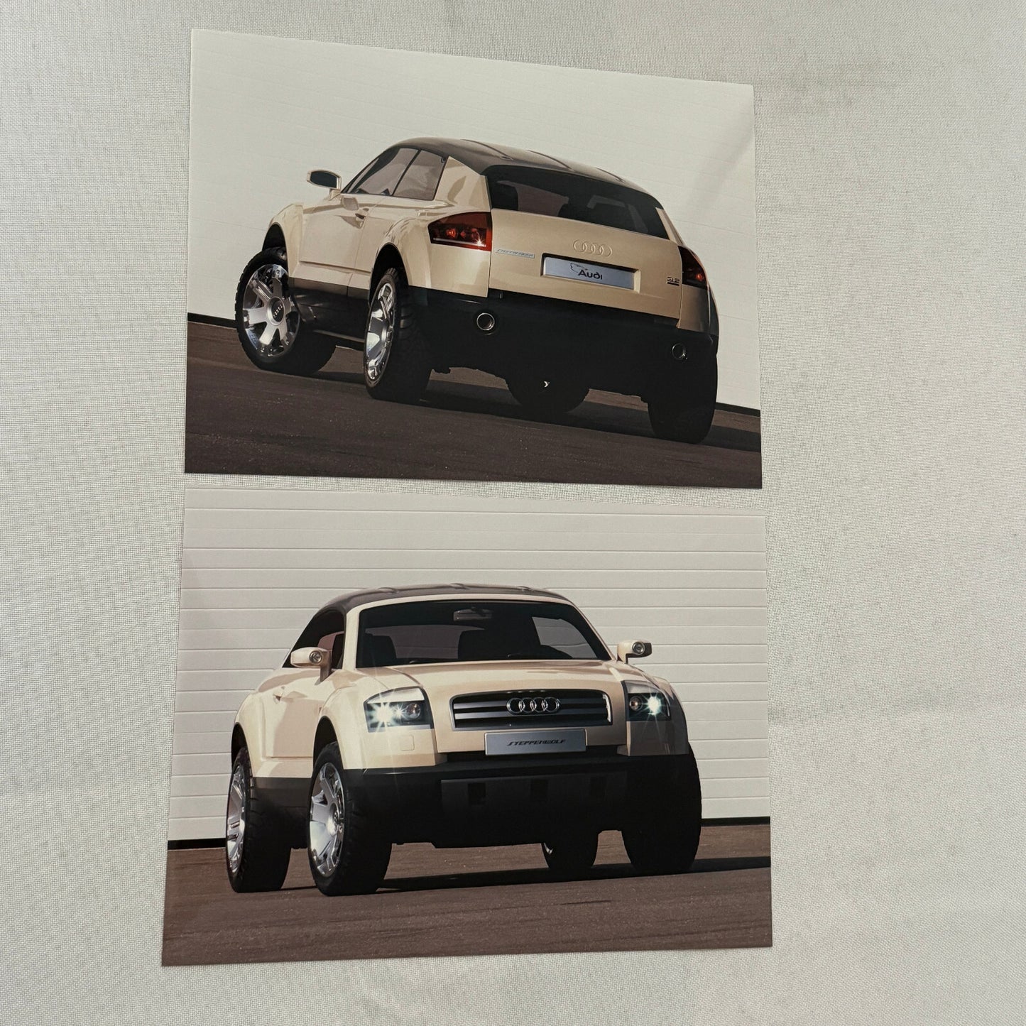 2000 Audi Steppenwolf Concept Car Prototype Press Kit Photos Germany