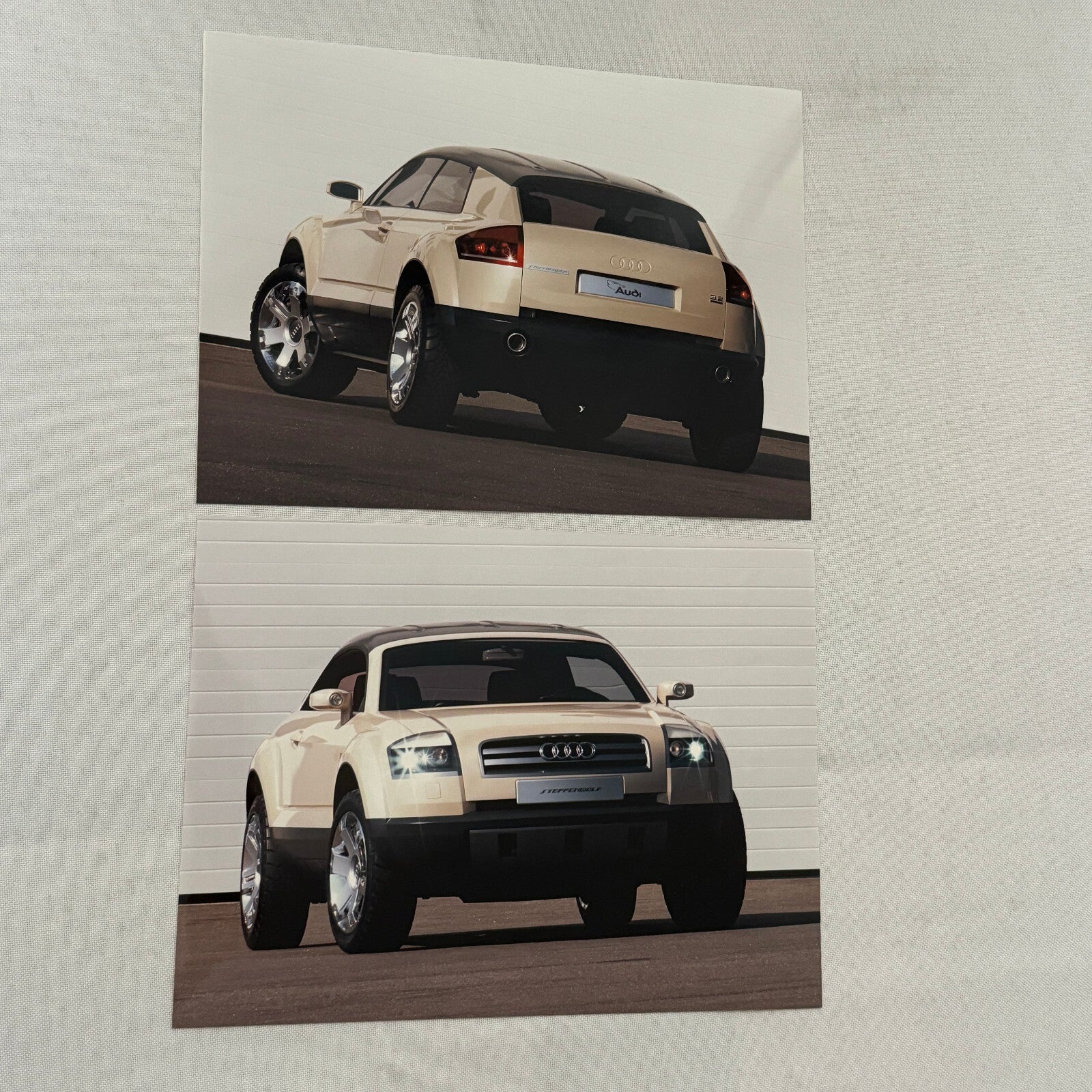 2000 Audi Steppenwolf Concept Car Prototype Press Kit Photos Germany