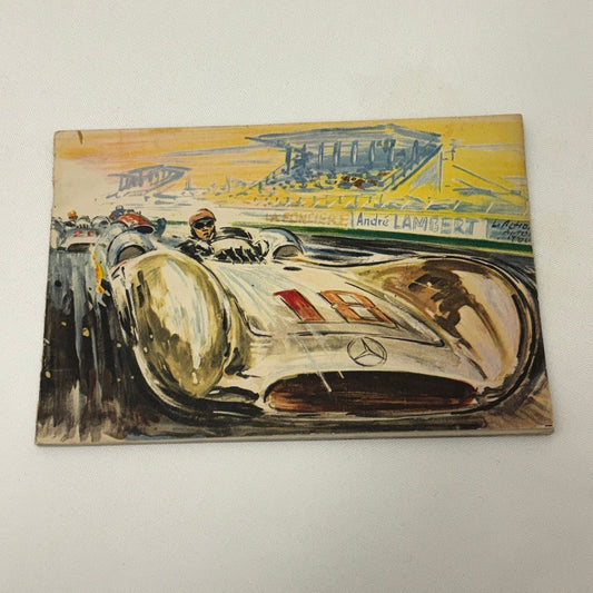 1954 Castrol Racing Achievements Brochure Alfa Romeo Aston Martin Austin Healey