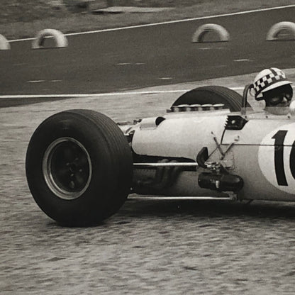 Innes Ireland Grand Prix Racing Car Driver Photo Photograph Print Gunther Molter