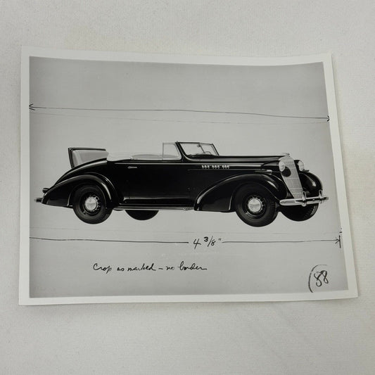 Vintage 1936 Oldsmobile Car Photo Photograph Modern Print