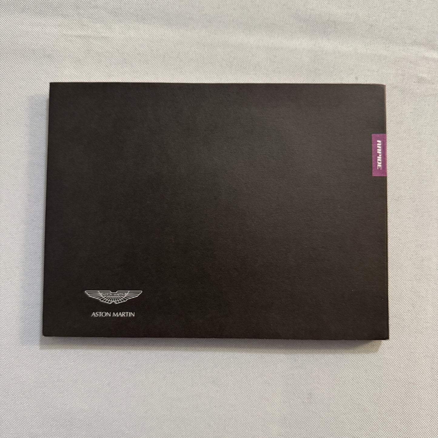 Aston Martin Rapide Car Press Kit Brochure with Photo CD DB9 DBR9 V8 Vantage