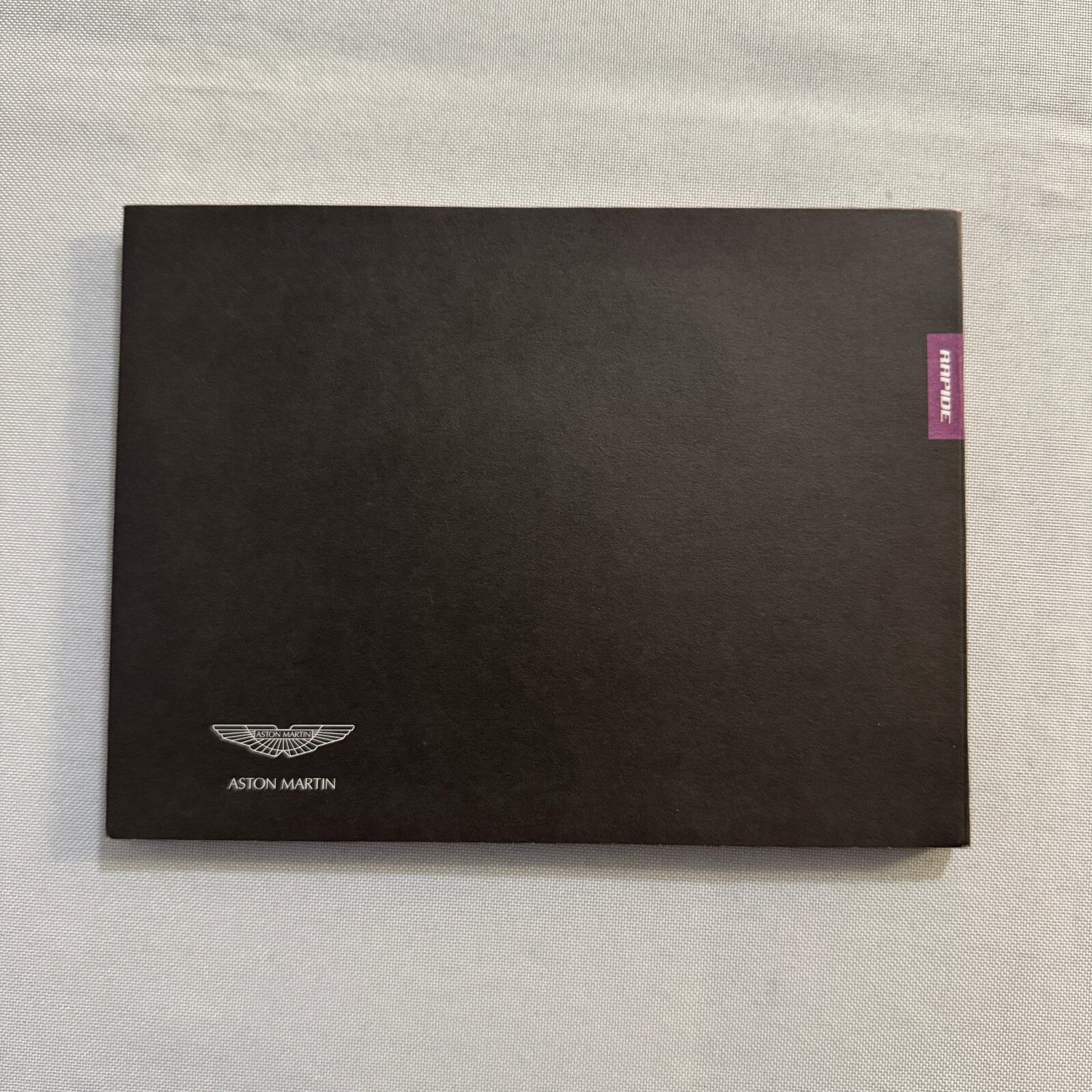 Aston Martin Rapide Car Press Kit Brochure with Photo CD DB9 DBR9 V8 Vantage
