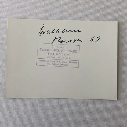 Vintage Grand Prix Racing Photo Photograph Jack Brabham Driver Car