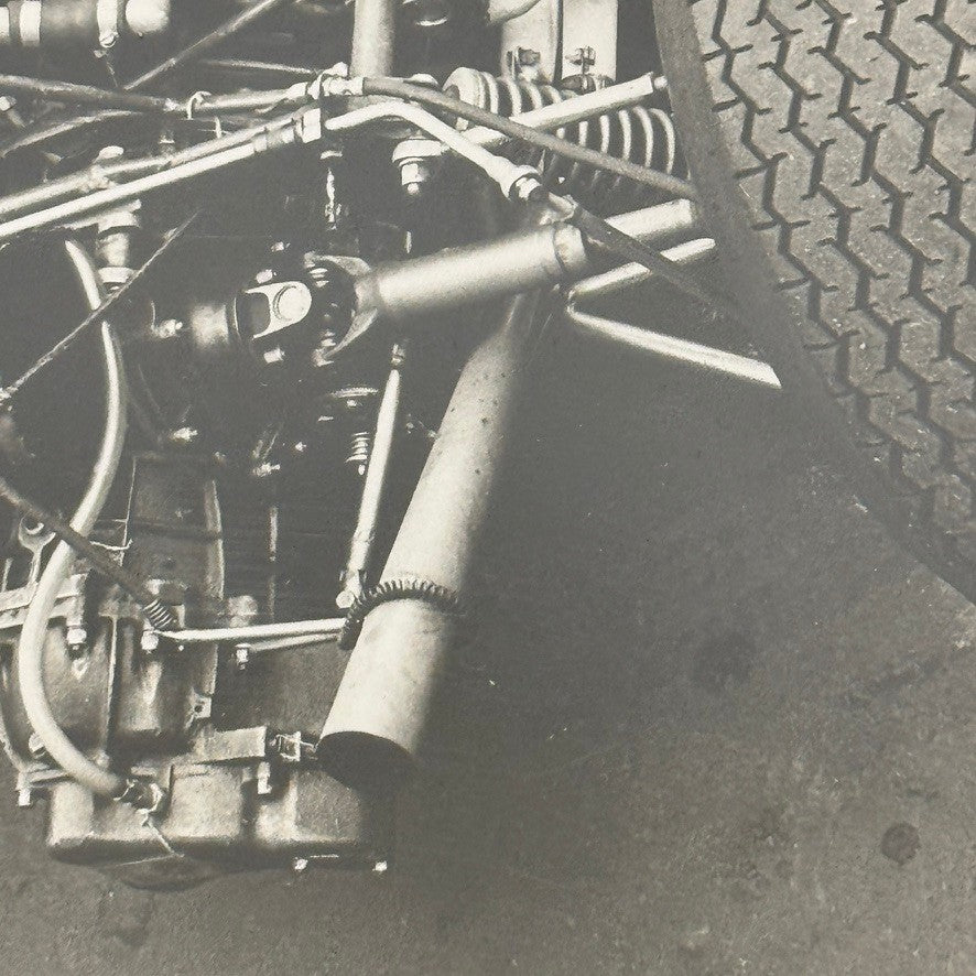 Vintage Racing Photo BRM Car 1966 German Grand Prix Race Engine Motorsport
